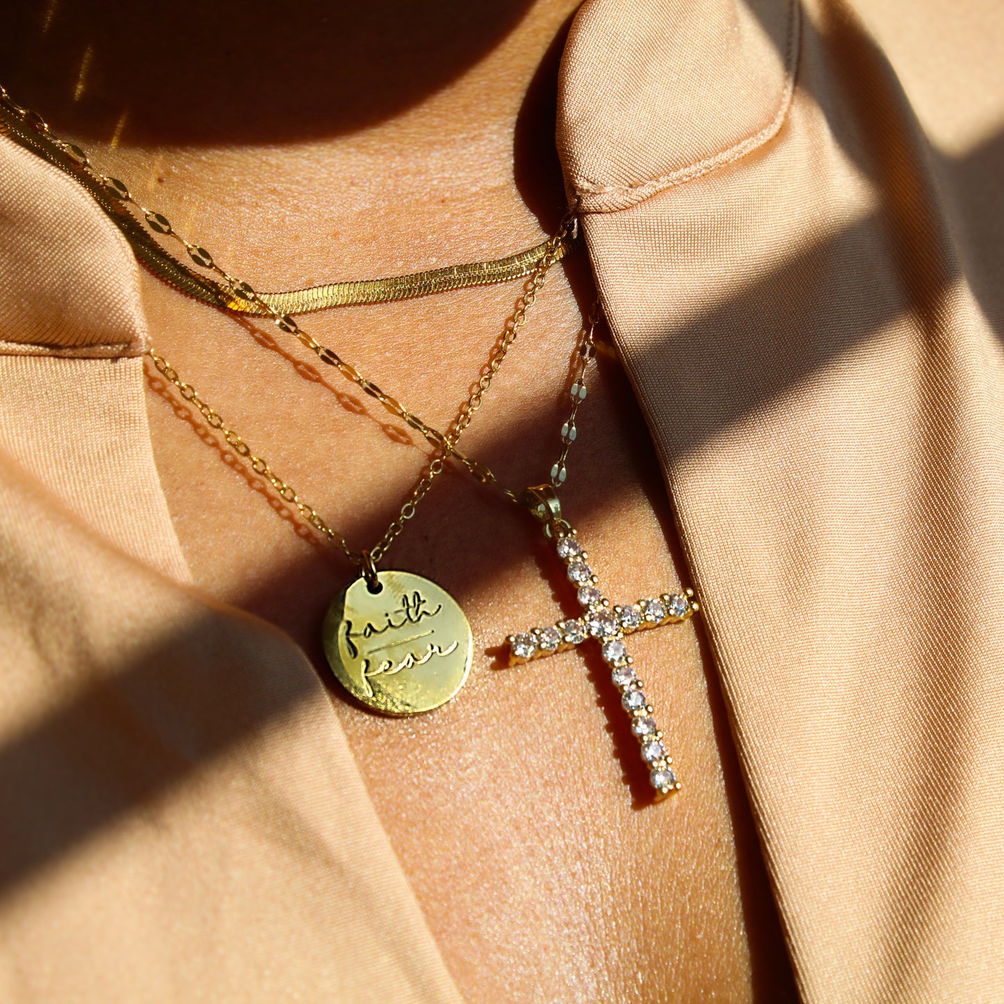 Faith Over Fear Pendant