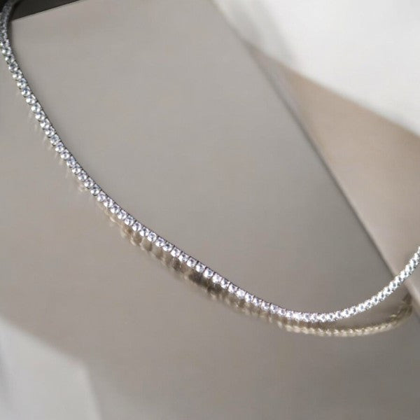 3mm Tennis Necklace
