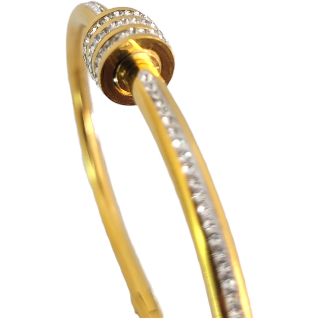 Crystal Charm Bangle