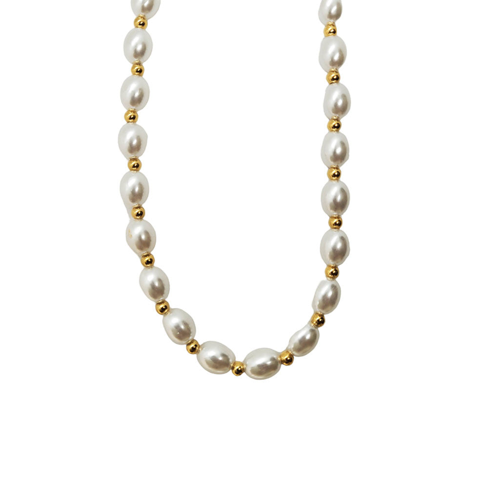 Eden Pearl Gold Necklace