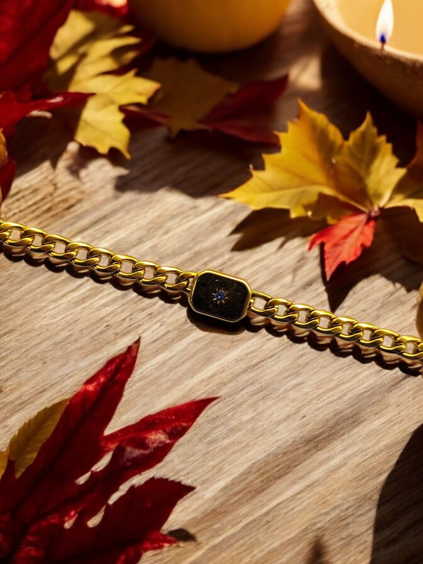 Joanna Curb Link Gold Bracelet