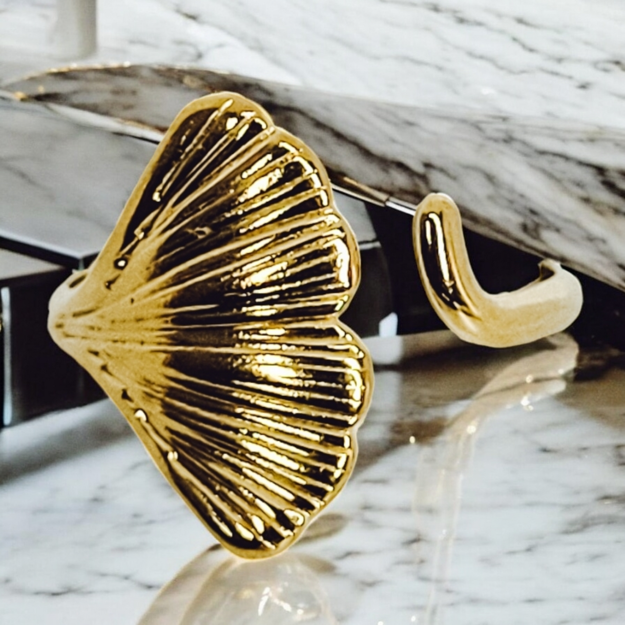 Mermaid Tail Adjustable Ring