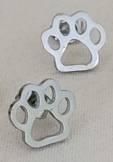 Paw Stud Earrings