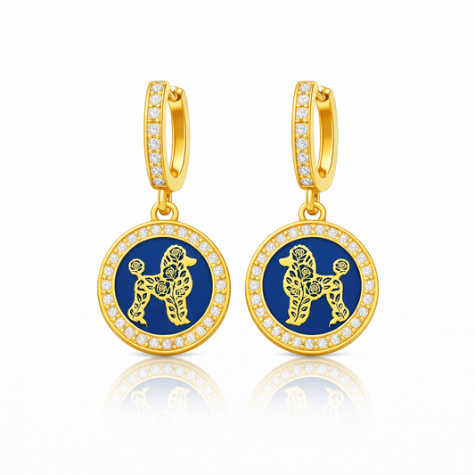 Golden Elegance Huggie Earrings