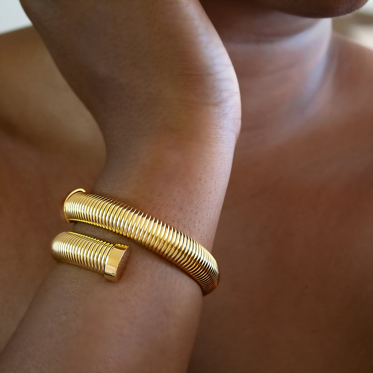 Zamani Coil Bracelet