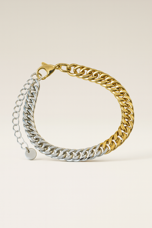 Dual Legacy Cuban Link Bracelet