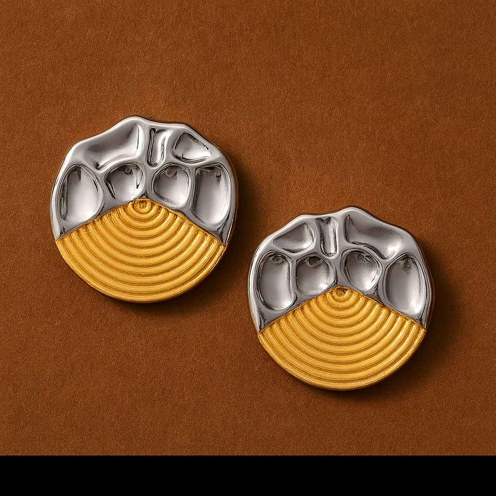 Orbit Mixed Metal Studs
