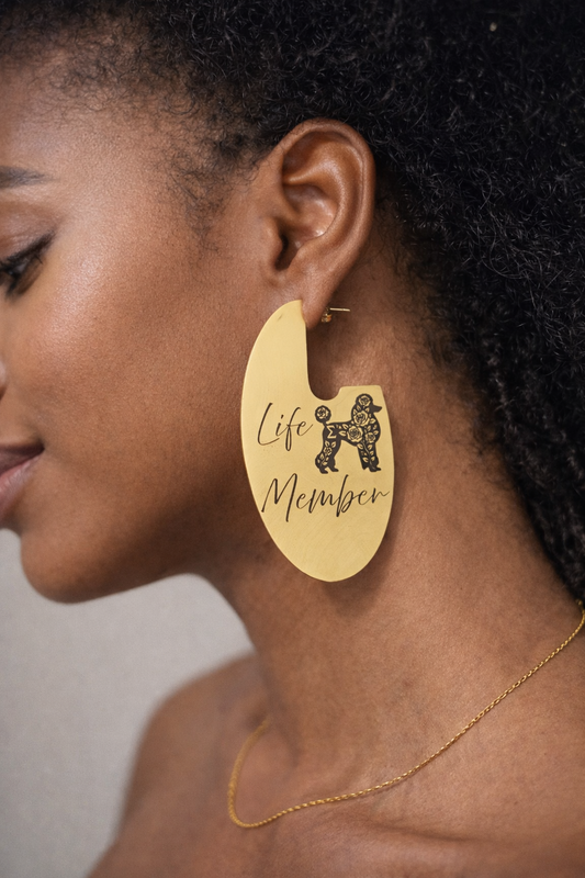 Golden Life Member Earrings