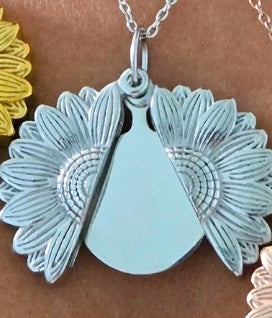 The Bloom Within Sunflower Locket