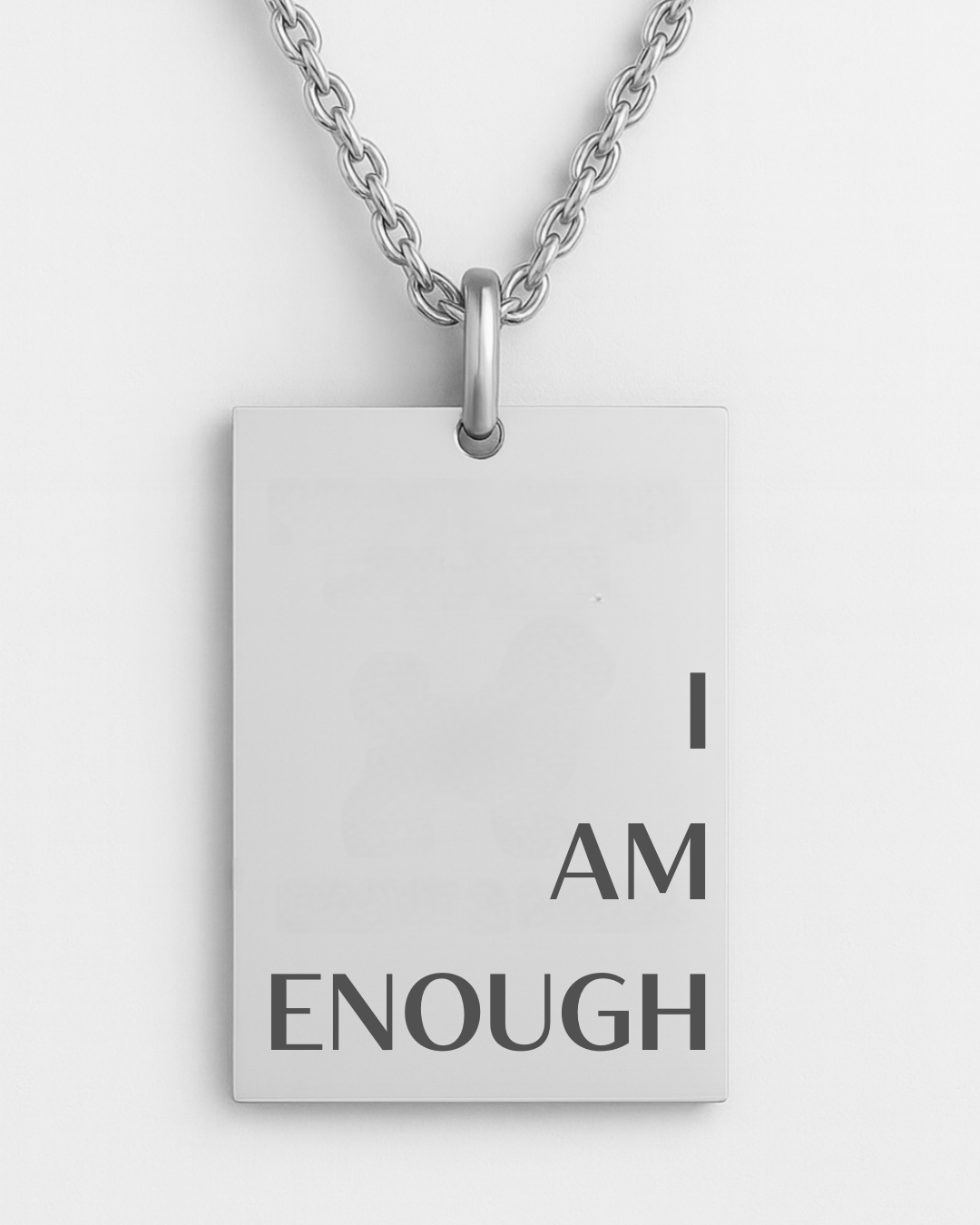 I AM ENOUGH Gold Necklace