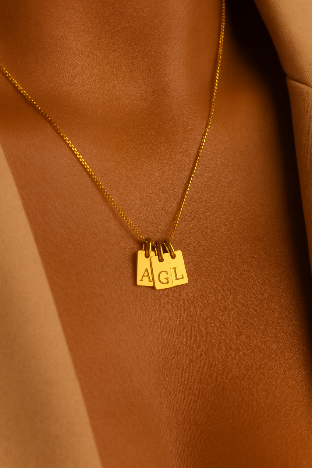 Luxe Letter Tag Charm