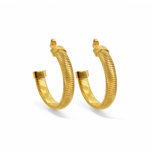 Zamani Hoop Earrings