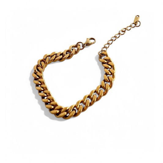 Golden Link Bold Bracelet