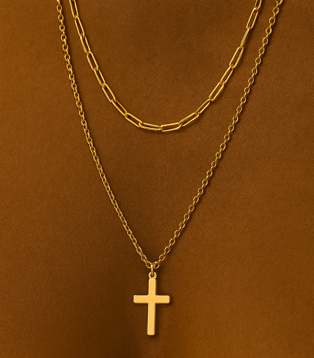 Crossroads Layered Necklace