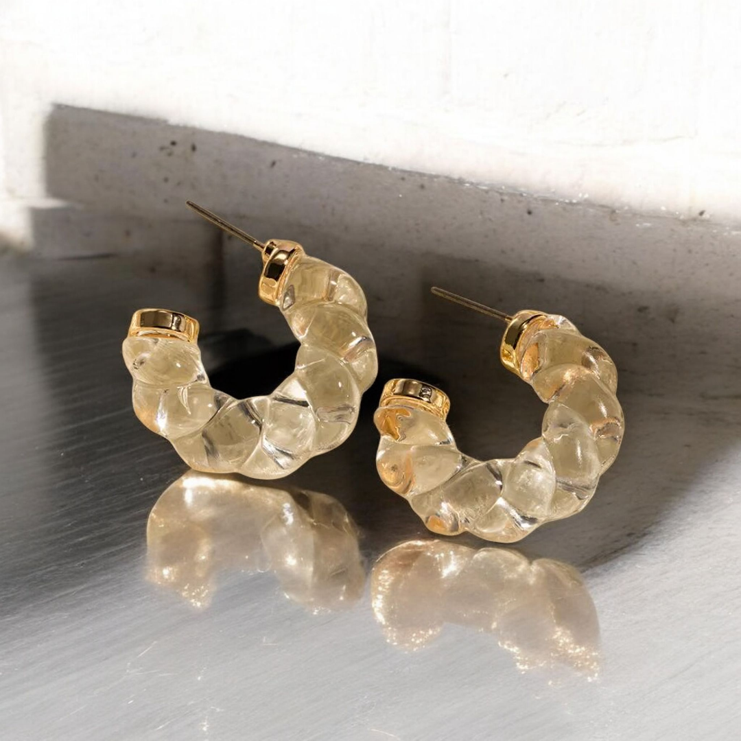 Crystal Clear Hoops