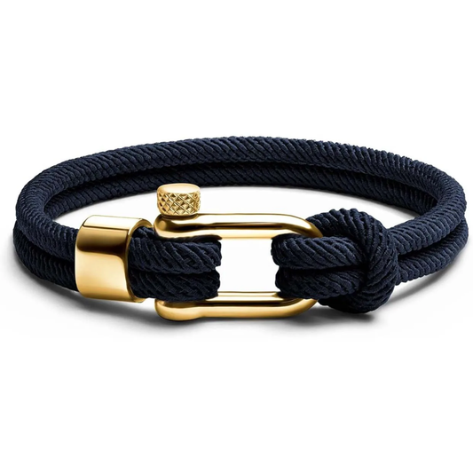 Legacy Link Bracelet – Midnight Gold