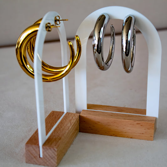 Zenzile C Hoop Earring