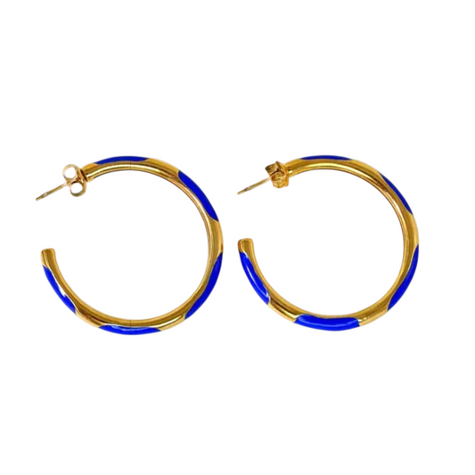 Royal Wave Hoops