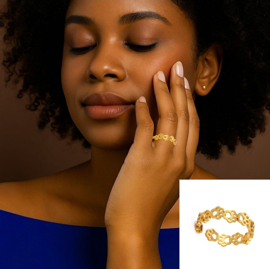 Paw of Love Ring