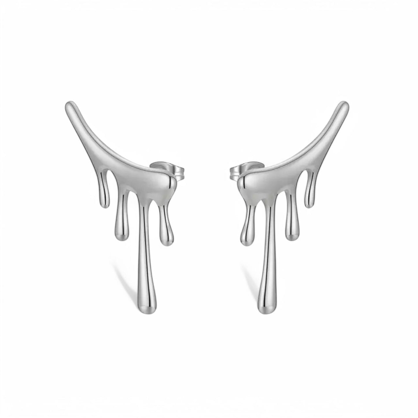 Gilded Cascade Drops Earrings
