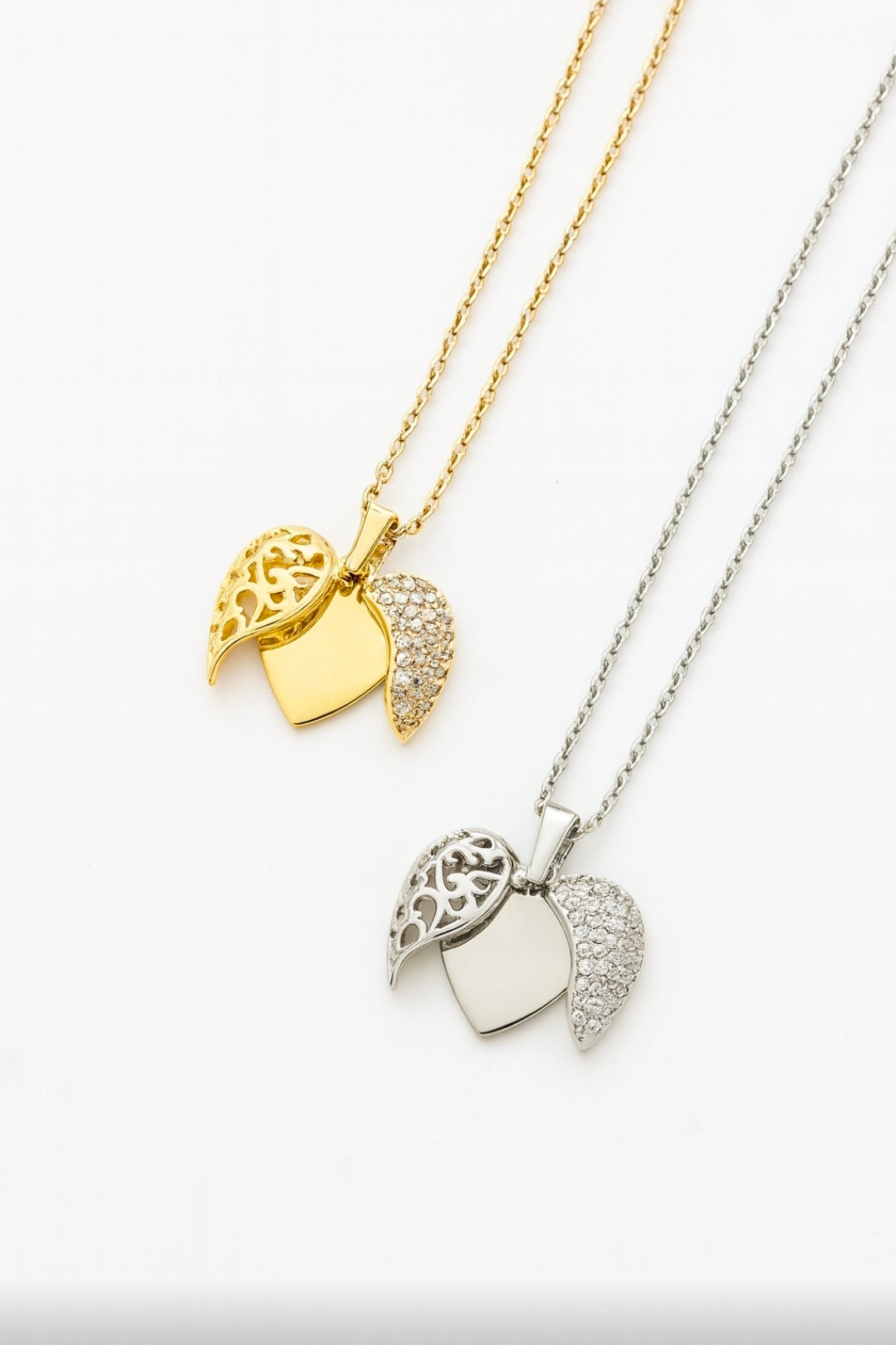 The Forever Winged Heart Locket