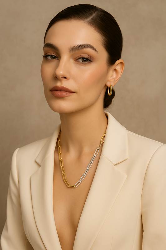 Dual Energy Link Necklace