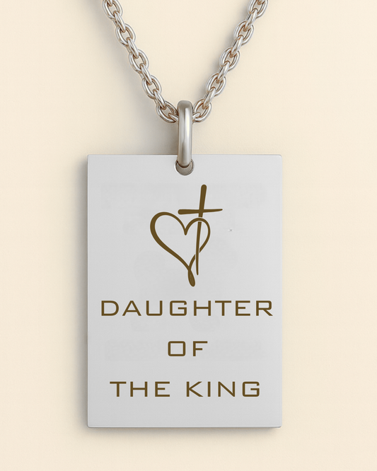 “Daughter of the King” Identity Pendant
