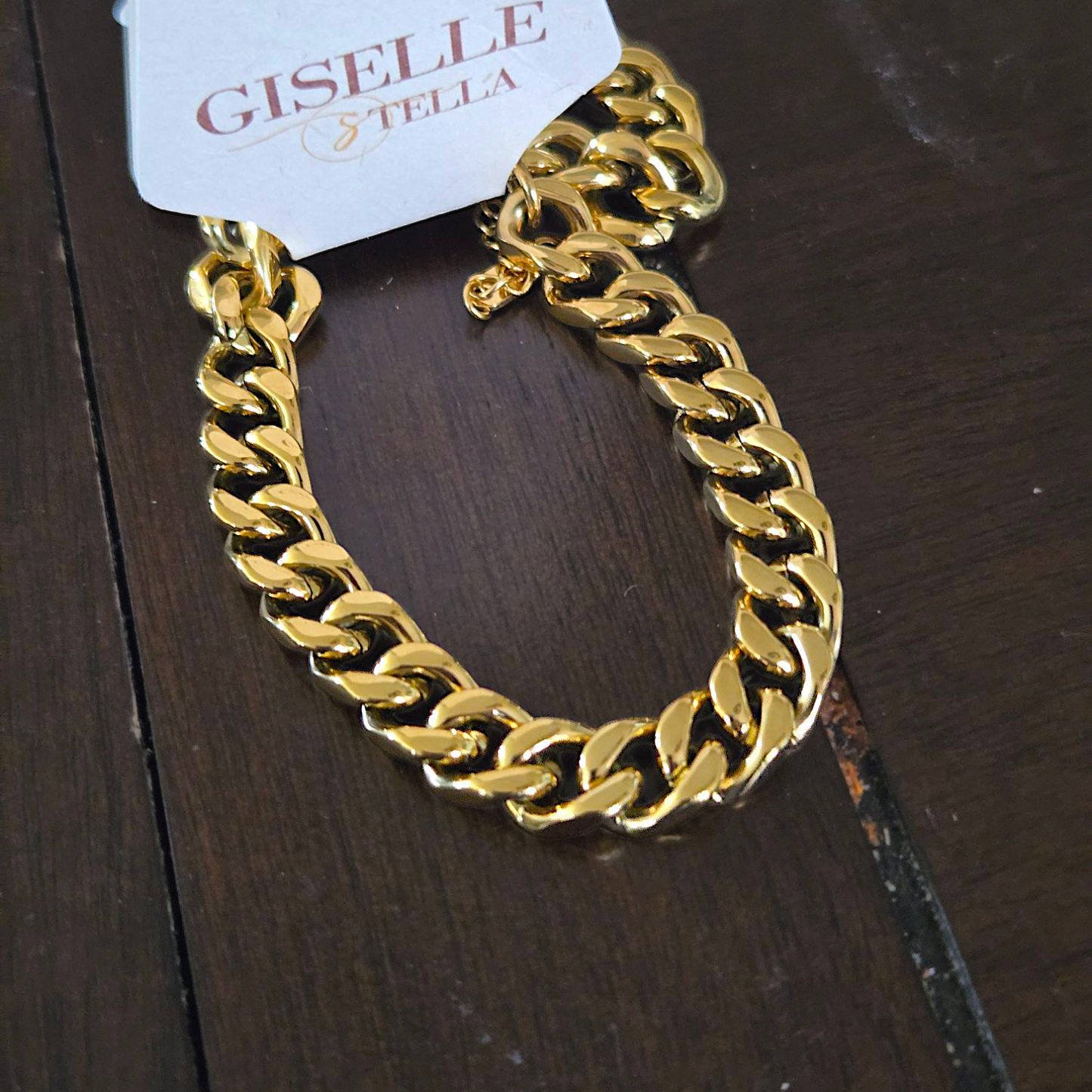 Golden Link Bold Bracelet