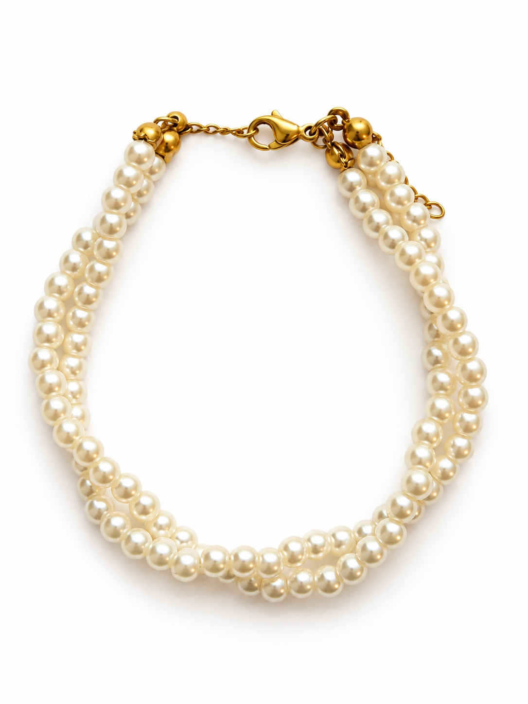 Executive Pearl Twist Bracelet