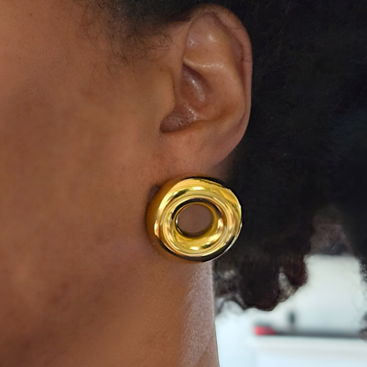 Mitzy Circle Earrings