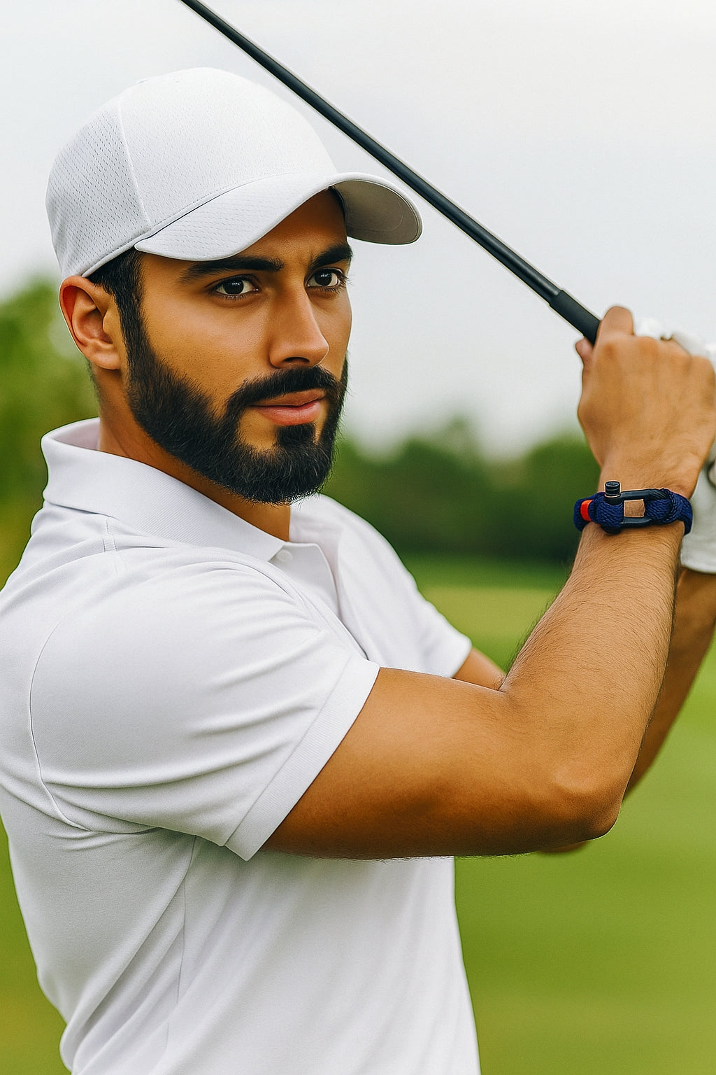 Navy Valor Bracelet – Black Ember