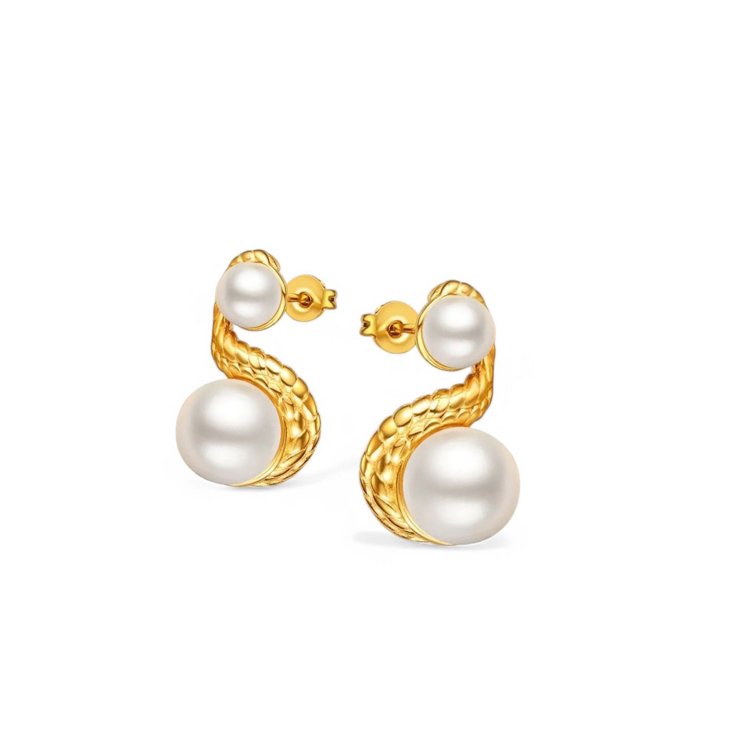 Paisley Pearl Earrings