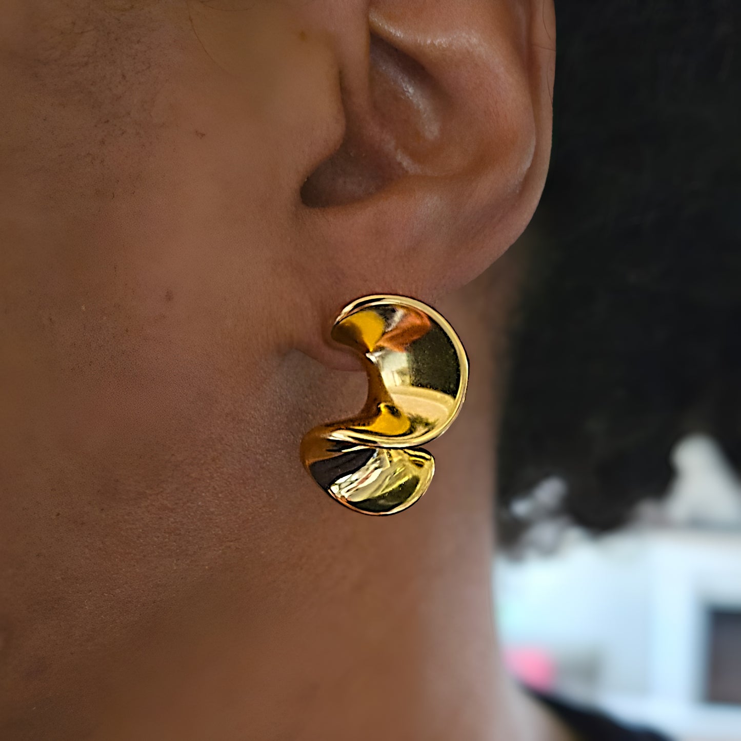 Golden Bloom Earrings