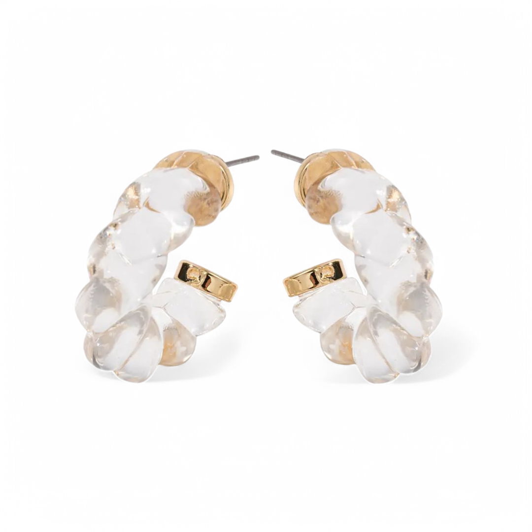 Crystal Clear Hoops