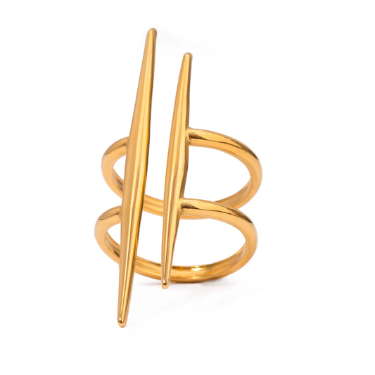 Double Bar Open Ring