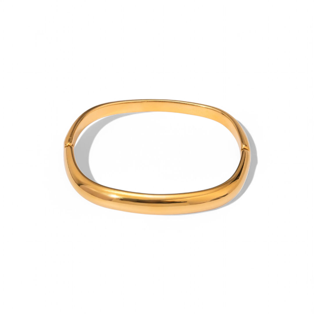 Sculpted Radiance Bangle
