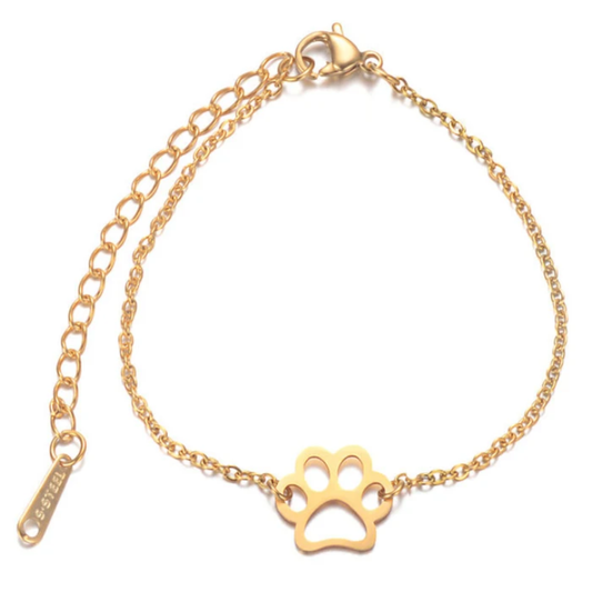 Loyal Heart Paw Bracelet