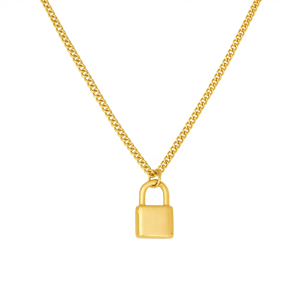 Locked in Grace Necklace