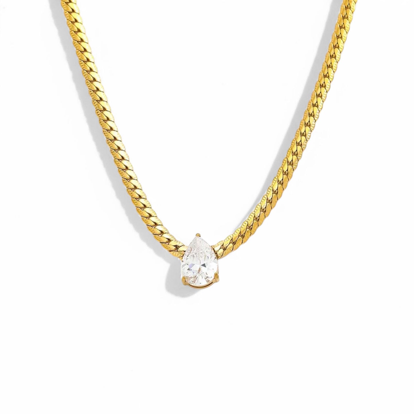Kiameesha Pear Necklace