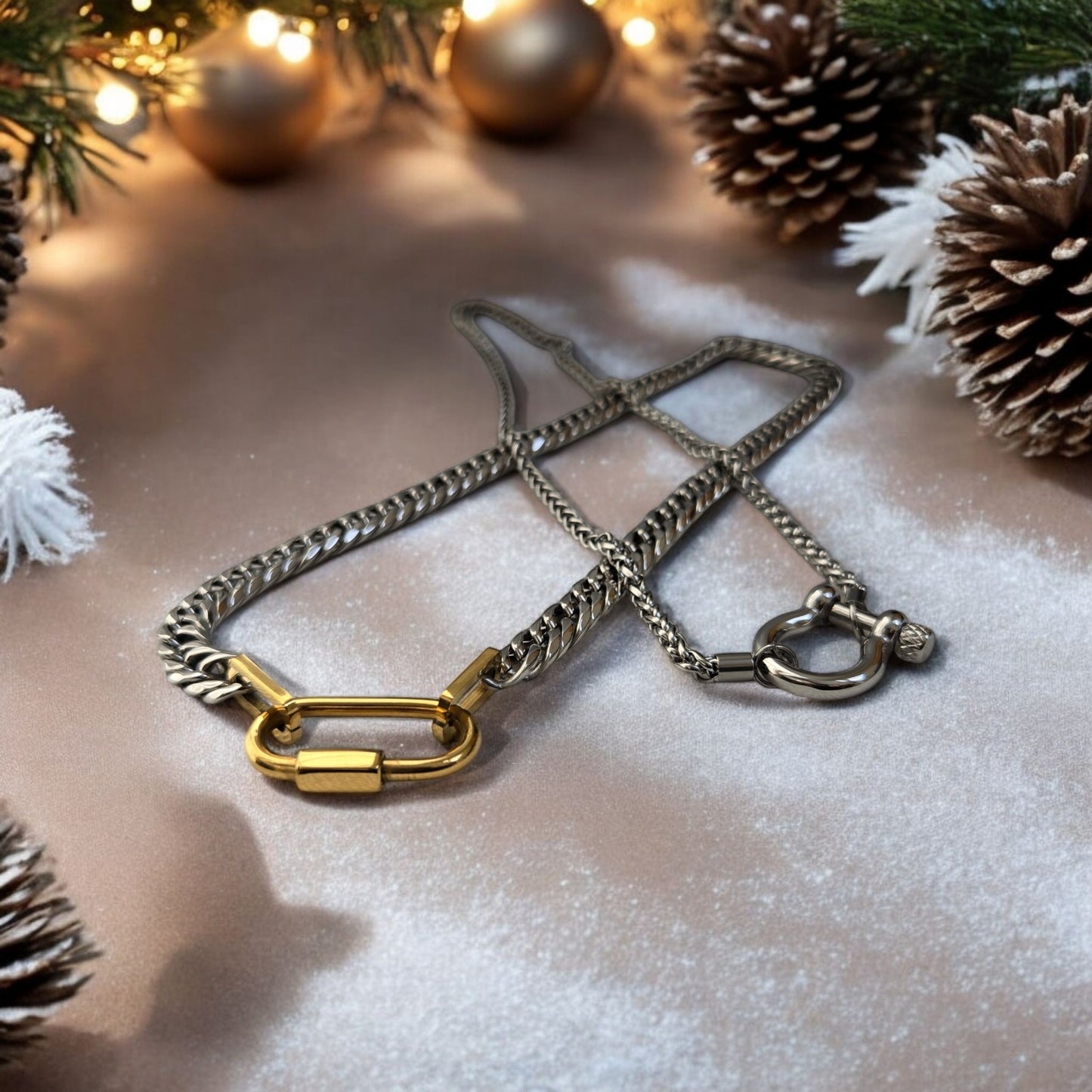 Omega Charm Necklace