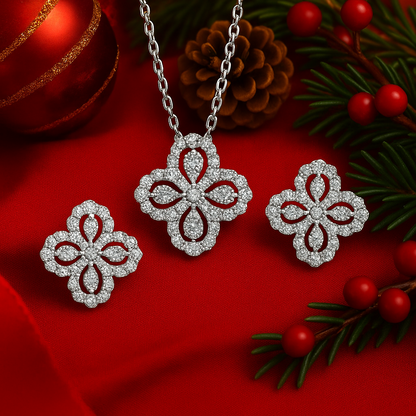 Snowlit Fortune Necklace