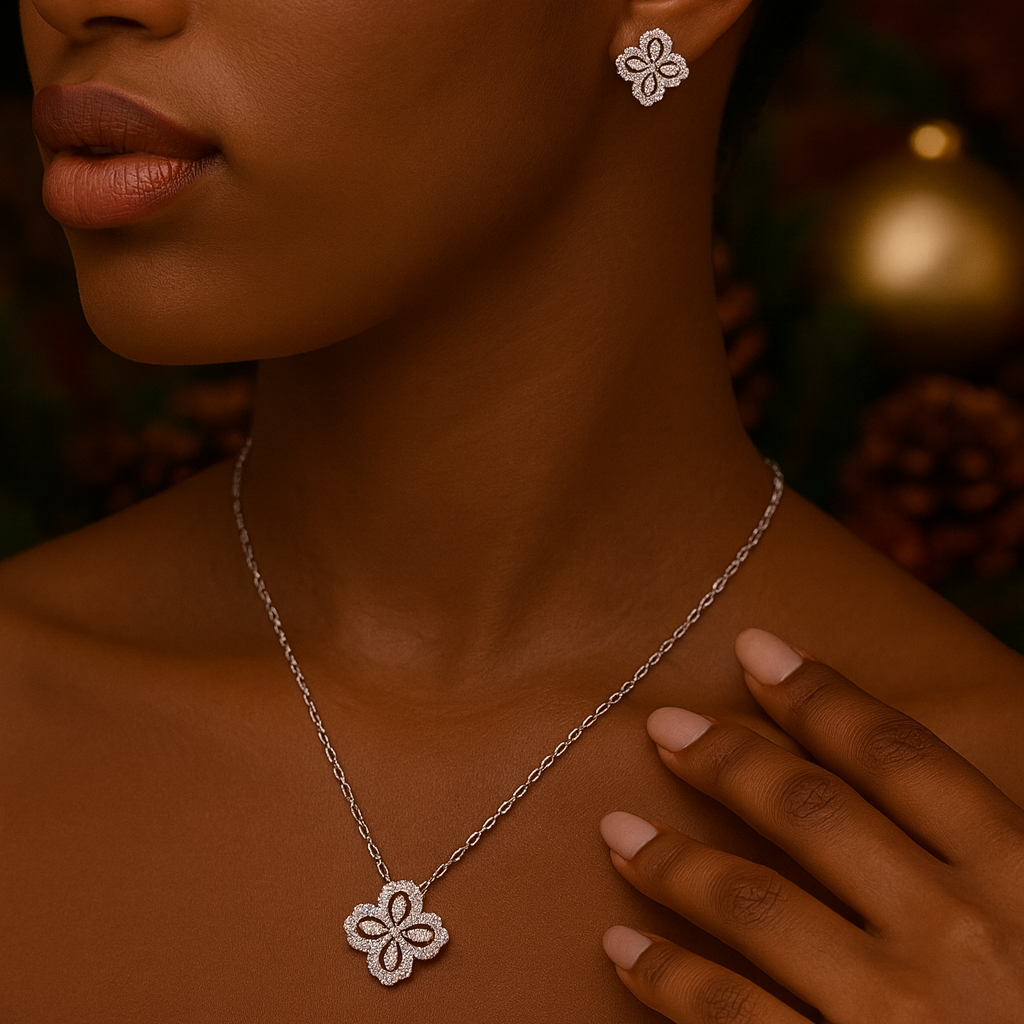 Snowlit Fortune Earrings