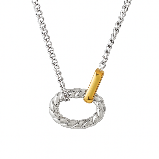Modern Twist Necklace