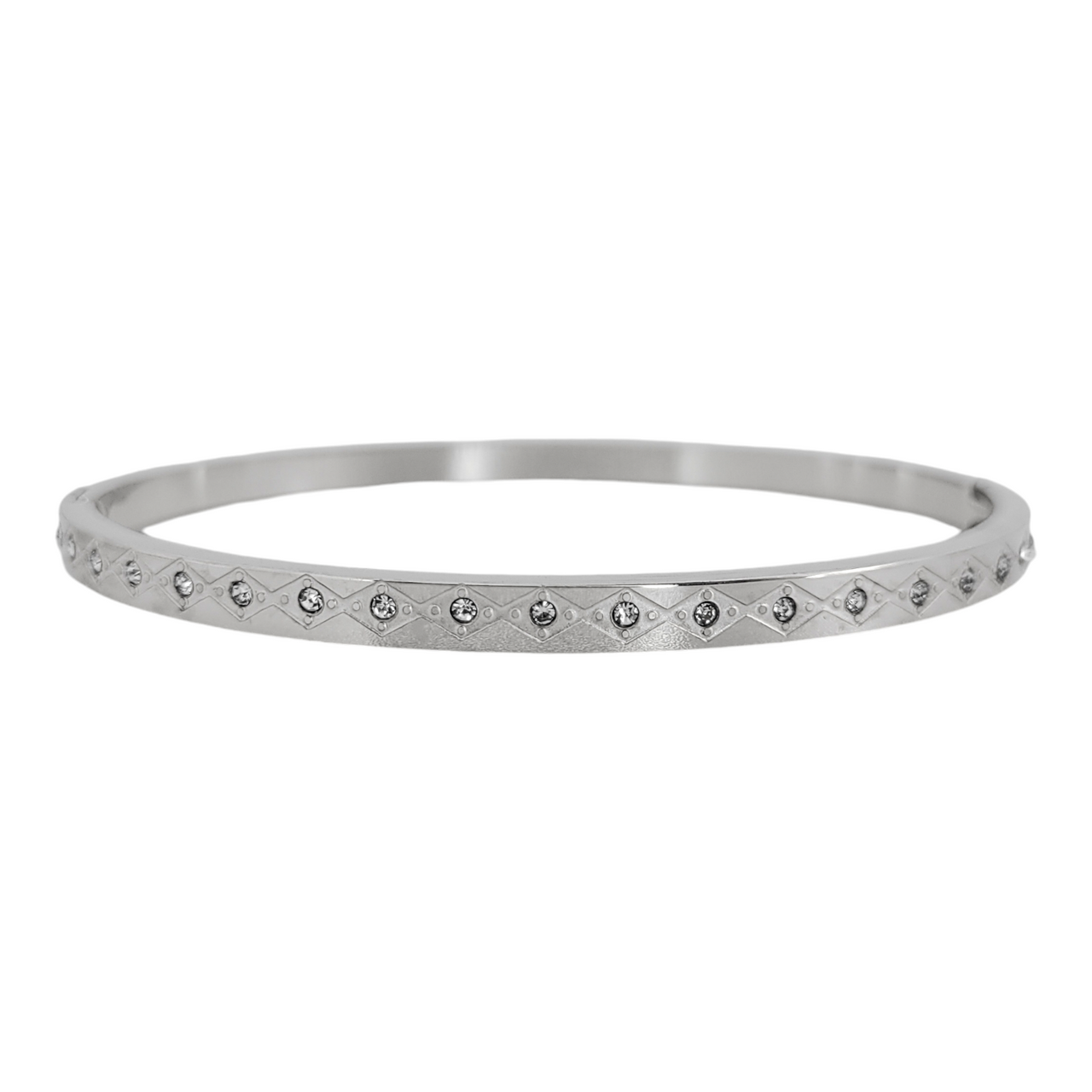 Crystal Diamond Bangle