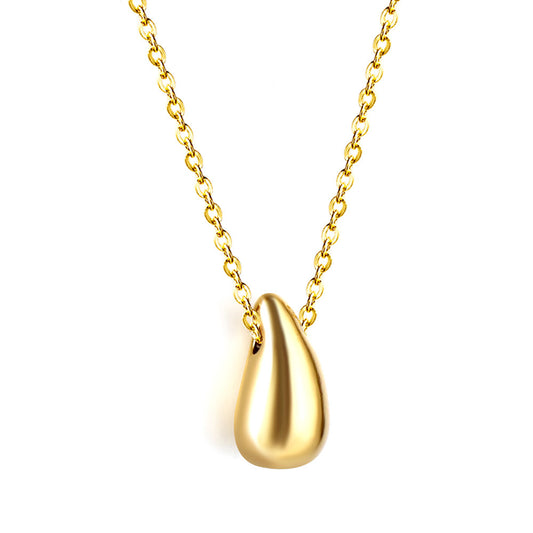 Droplet Gold Pendant