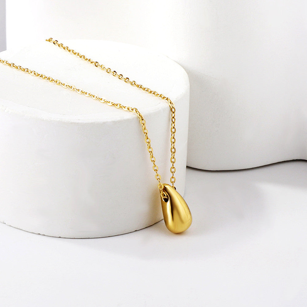 Droplet Gold Pendant