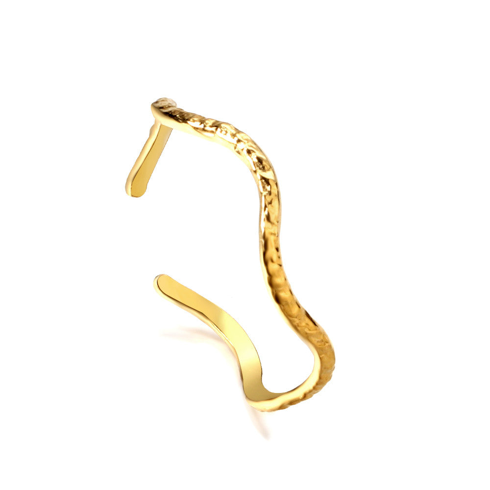 Freeform Gold Ring