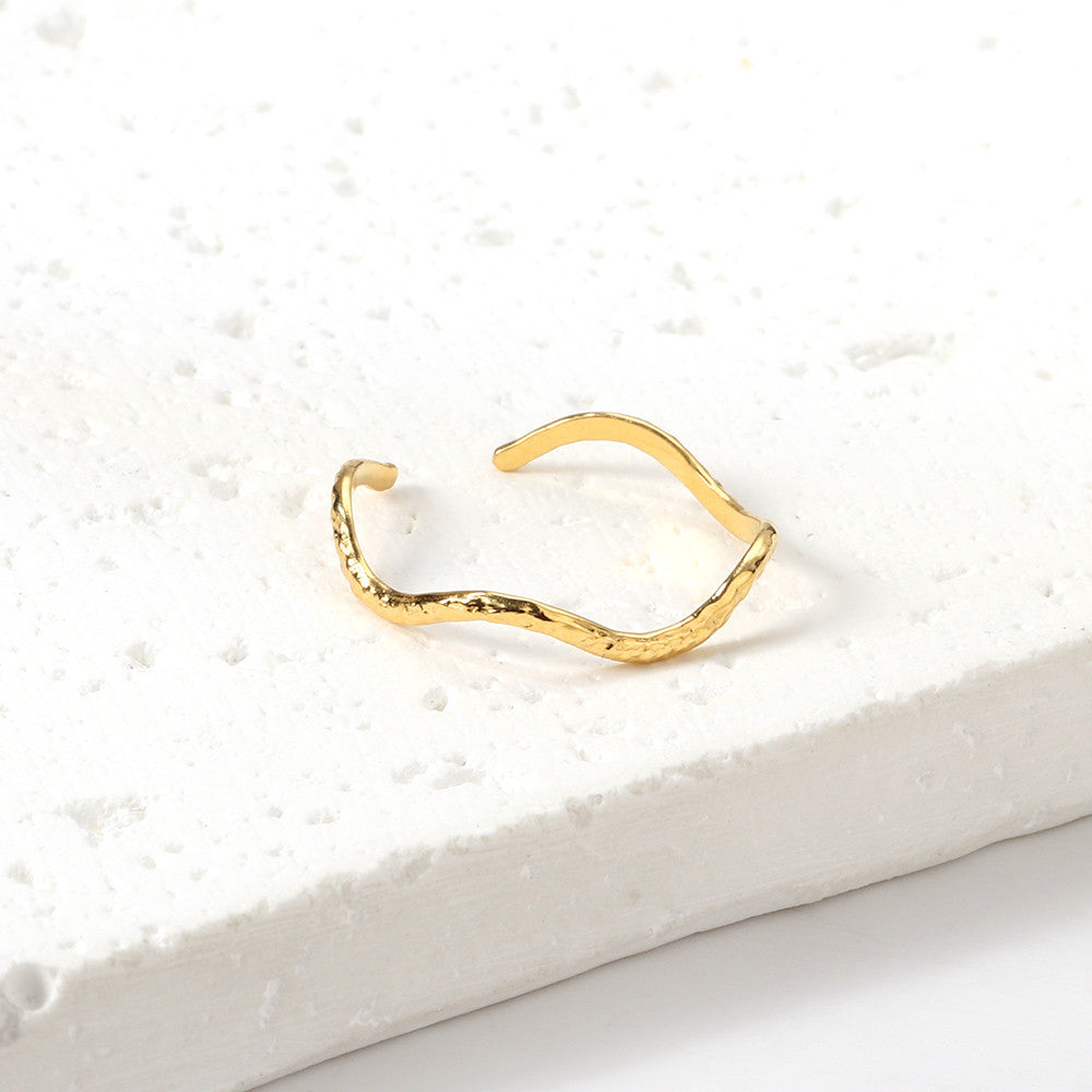 Freeform Gold Ring