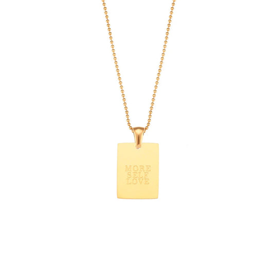 MORE SELF LOVE Necklace