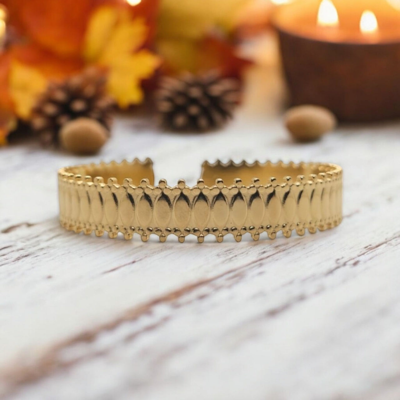 Marie Gold Cuff